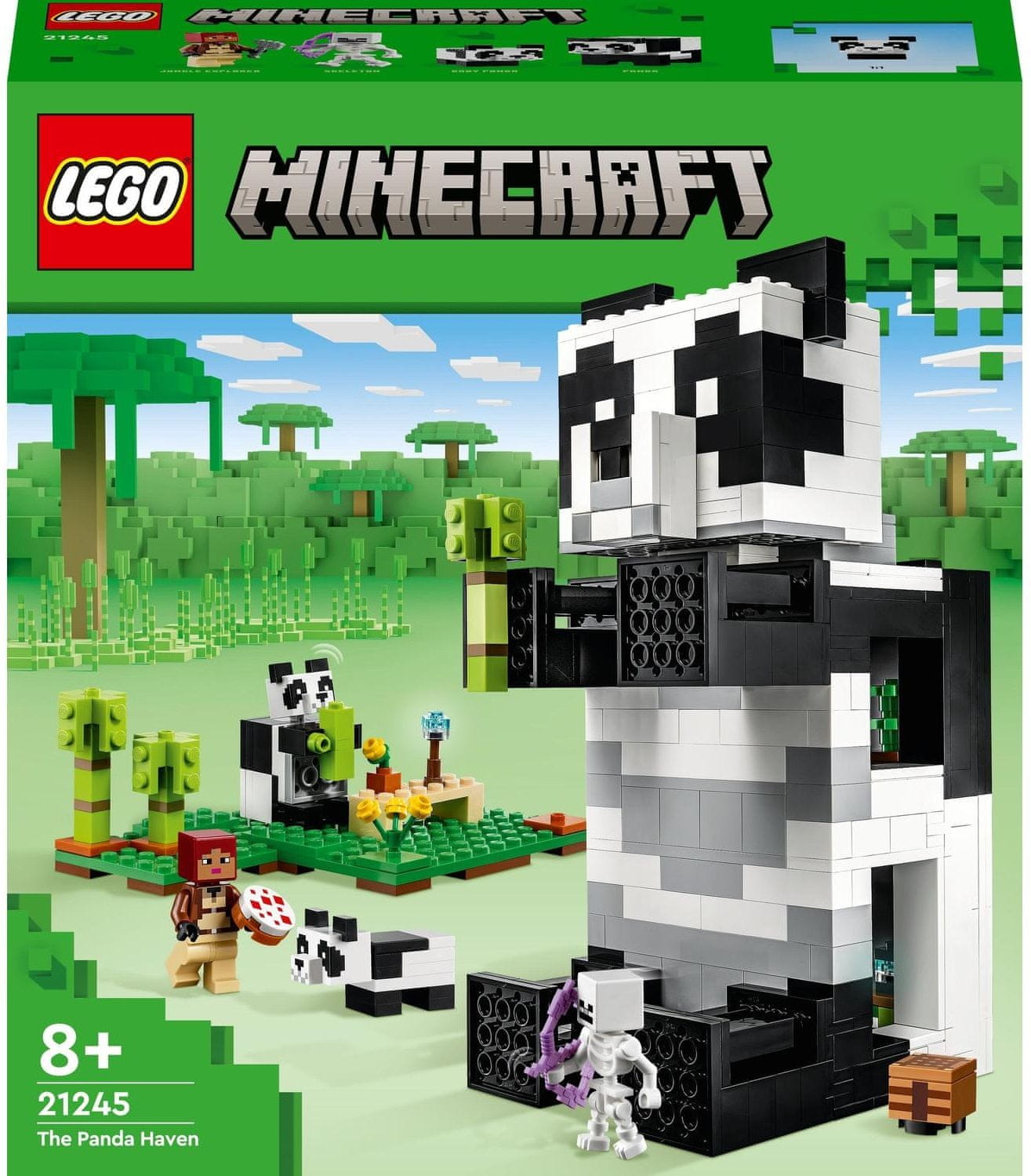 LEGO Minecraft 21245 Panda Sanctuary MALL.HR