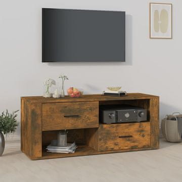 Vidaxl TV stalak dimljeni hrast 100x35x40 cm