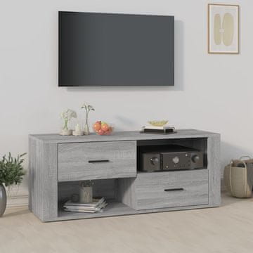 Vidaxl TV stalak, sivi hrast sonoma, 100x35x40 cm