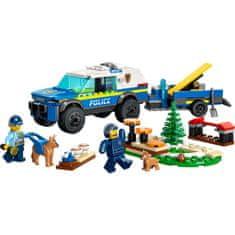 LEGO City 60369 Mobilni poligon za obuku policijskih pasa