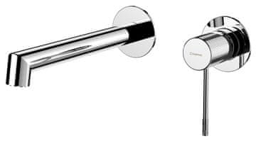 SAPHO SOLARIS ugradbena dvodijelna slavina za umivaonik, kromirana