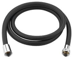 AQUALINE AQUALINE Plastično crijevo za tuš, 150 cm, mat crna