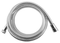 AQUALINE AQUALINE Plastično Tuš Crijevo, 200cm, Krom/Bijelo