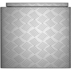 MSW Aluminijska transportna kutija za alat, s mogućnošću zaključavanja, 119 l, 91 x 45 x 44,5 cm