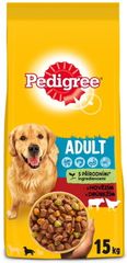 Pedigree Hrana za odrasle pse s govedinom 15 kg