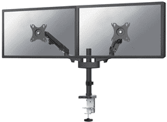Neomounts DS70-750BL2 nosač za 2 monitora do 68.6 cm, fleksibilan, 7 kg