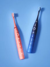 Oclean Find Duo set od dvije električne četkice za zube, crvena i plava