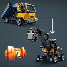 LEGO Technic 42147 Kamion sa samoposlužnim vozilom