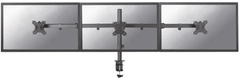 Neomounts FPMA-D550D3BLACK nosač za 3 monitora do 68.6 cm, fleksibilan, 6 kg