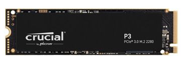 Crucial P3 SSD, 4 TB, M.2 80 mm, PCI-e 3.0 x4 NVMe (CT4000P3SSD8)
