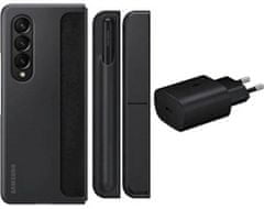 Samsung Galaxy Z Fold 4 preklopna maskica + olovka + adapter, crna (EF-OF93KKBEGWW)