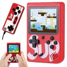 Verkgroup Ručna LCD igraća konzola retro 400 games 3.0 za TV prijemnik za dvoje