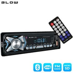 Blow X-PRO auto radio, FM Radio, Bluetooth, 4 x 25W, daljinski upravljač