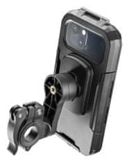 Interphone Armor Pro univerzalna vodootporna maskica za mobitel QUIKLOX Handlebar Mount crna