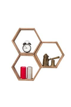Woody Fashion Zidna polica, ELFO - Walnut