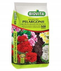 BioVita Zemlja za pelargonije i balkonske biljke 50L