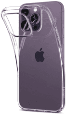 Spigen Liquid Crystal maskica ​​za iPhone 14 Pro, silikonska, prozirna (ACS04953)