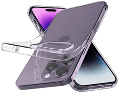 Spigen Liquid Crystal maskica ​​za iPhone 14 Pro, silikonska, prozirna (ACS04953)