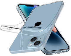 Spigen Liquid Crystal maskica ​​za iPhone 14 Plus, silikonska, prozirna (ACS04887)