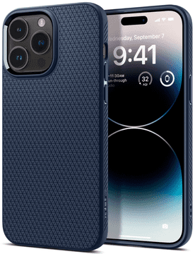 Spigen Liquid Air maskica za iPhone 14 Pro, plava (ACS04958)