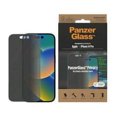 PanzerGlass Ultra-Wide Fit Privacy zaštitno staklo za iPhone 14 Pro, antibakterijsko