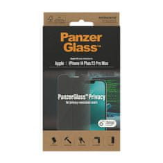 PanzerGlass Privacy zaštitno staklo za iPhone 14/13/13 Pro, antibakterijsko