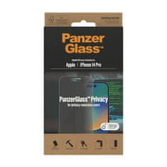 PanzerGlass Privacy zaštitno staklo za iPhone 14 Pro, antibakterijsko