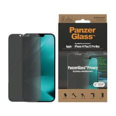PanzerGlass Ultra-Wide Fit Privacy zaštitno staklo za iPhone 14 Plus/13 Pro Max, antibakterijsko