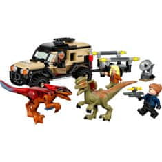 LEGO Jurassic World 76951 Pyroraptor i Dilophosaurus Transport