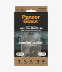 PanzerGlass Ultra-Wide Fit Camslider zaštitno staklo za iPhone 14 Plus/13 Pro Max, antibakterijsko