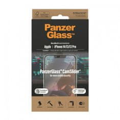 PanzerGlass Ultra-Wide Fit Camslider zaštitno staklo za iPhone 14/13/13 Pro, antibakterijsko