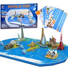 JOKOMISIADA 3D Puzzle Karta svijeta ZA1581