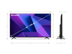 Sharp 50FN2EA LED televizor, 4K Ultra HD, Android TV