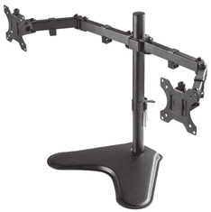Neomounts FPMA-D550DDBLACK stolno postolje za 2 monitora do 81 cm, pomično, 8 kg