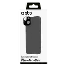 SBS zaštitno staklo za kameru za iPhone 14/14 Plus, crno