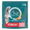 Purina ONE Bifensis Sterilcat s lososem a pšenicí 1,5 kg