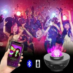 MG Star Night projektor noćnog neba, crni