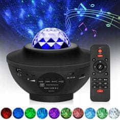 MG Star Night projektor noćnog neba, crni