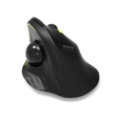 Port Designs Trackball bežični miš, crna (900719)