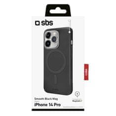 SBS Smooth Mag maskica za iPhone 14 Pro, crna