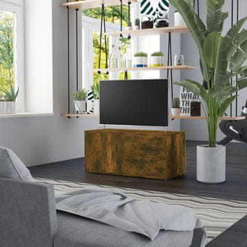Vidaxl TV stalak dimljeni hrast 80x34x36 cm
