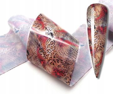 FOLIJA ZA PRIJENOS 10cmx4cm LEOPARD PJEGASTI GEPARD