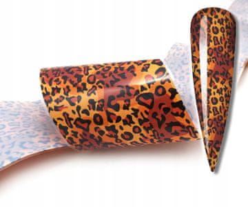 FOLIJA ZA PRIJENOS 10cmx4cm LEOPARD PJEGASTI GEPARD