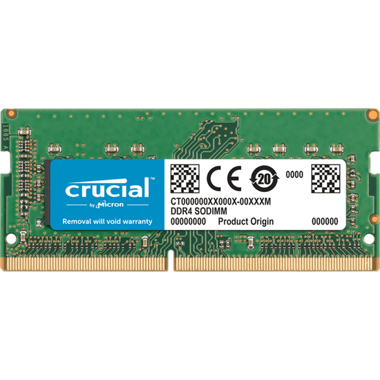 Crucial memorija prijenosnog računala (RAM), 32 GB, DDR4, 2666 MHz, CL19 (CT32G4S266M)
