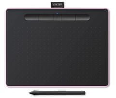 Wacom Intuos M grafički tablet, Bluetooth, rozi + besplatne licence