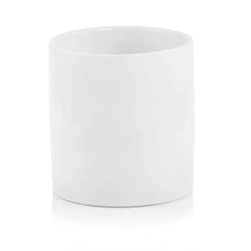 Polnix Keramički poklopac za cvjetnu posudu, bijeli, 13,5 cm