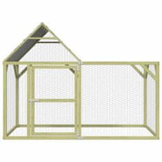 Vidaxl Kavez za kokoši 200x100x150 cm Impregnirani borovina