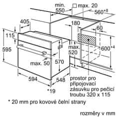 Bosch HBF153EB0 ugradbena pećnica