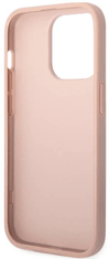 Guess Saffiano maskica za iPhone 14 Pro Max, ružičasta (GUHCP14XPSASBPI)