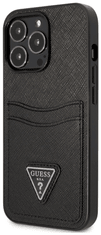 GUHCP13LPSATPK maskica ​​za iPhone 13 Pro, s utorom za karticu, Saffiano crna